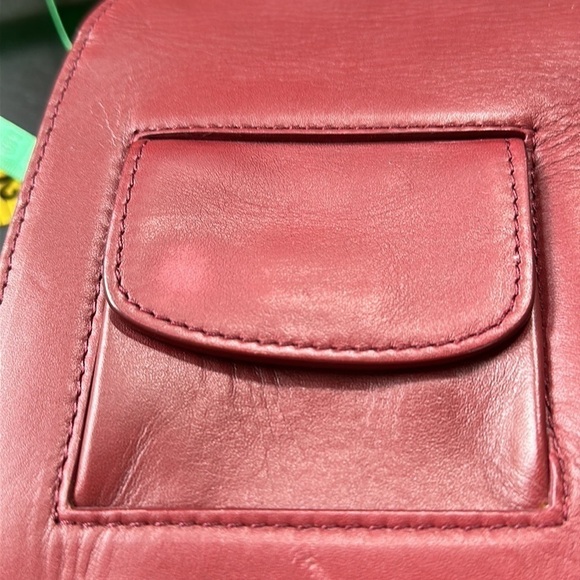 Stuart Weitzman red leather pod bag shoulder bag - Picture 16 of 16